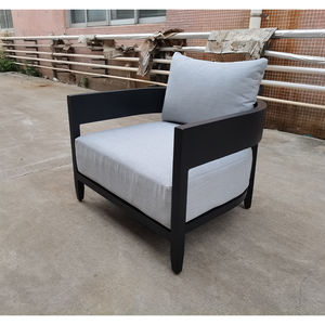 होटल और रेस्तरां के लिए उच्च गुणवत्ता वाले ठोस टेक लकड़ी की मेज और कुर्सी सेट बाहरी पैटिको फर्नीचर के लिए आधुनिक डिजाइन - Product Image 5