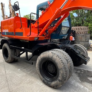 รถขุดล้อยางฮิตาชิ EX100WD ขายดี สภาพดี ราคาถูก ปี 2018 ใช้งาน 3000 ชั่วโมง บำรุงรักษาอย่างดี ผ่านการทดสอบครบถ้วน - Product Image 2