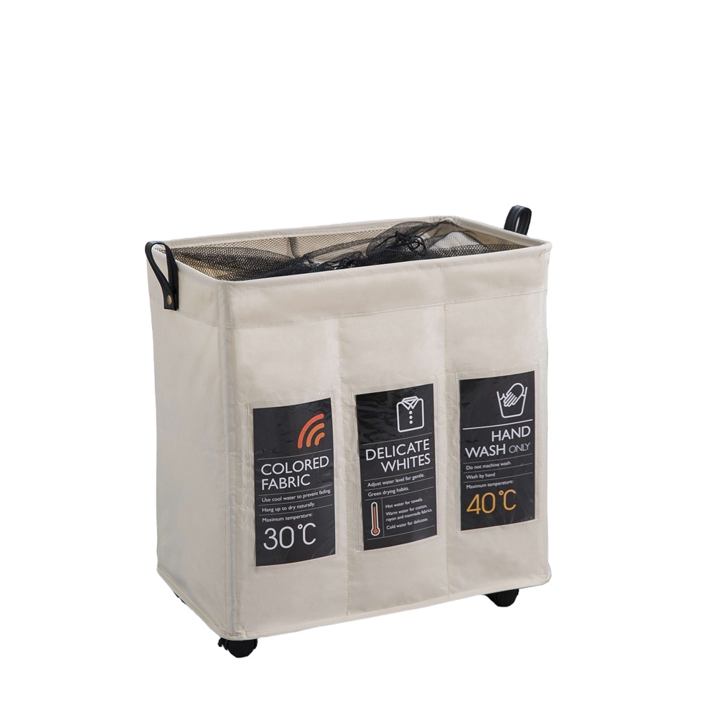 2021 Amazon Wholesales Fashion Pvc Card Slot Large Laundry Trolley mesh laundry bag