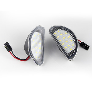 Luz LED para matrícula de Toyota Aygo 81270-0H010, carcasa transparente blanca, tipo empotrado, para uso trasero - Product Image 4
