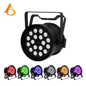 Luz de Discoteca LED AICPOSE, 18 Piezas, 20 W, RGBWA UV 6 en 1, Luz Par LED - Product Image 1