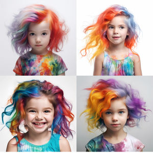 KHY ホットセール ポータブルヘアカラーペイントワックスペン クレヨン 子供用 一時的な水性カラーヘアダイ チョークスティック - Product Image 6