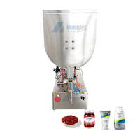 Henglet G1WG Pâte de sésame au miel Colle à l'huile comestible 100-1000ml Machine de remplissage de gommages corporels liquides visqueux