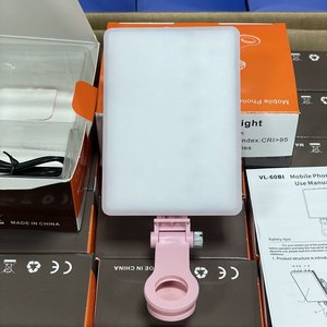 Lumière LED rechargeable 5W pour smartphone, clip de téléphone mignon, lumière de remplissage portable, streaming en direct, maquillage, éclairage pour <span class=keywords><strong>webcam</strong></span>, appel vidéo, clip lumineux - Product Image 3
