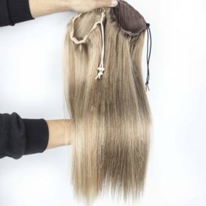 HonorHair Nouvelle année, vente chaude, <span class=keywords><strong>queue</strong></span> <span class=keywords><strong>de</strong></span> <span class=keywords><strong>cheval</strong></span> à cordon, changement rapide <span class=keywords><strong>de</strong></span> <span class=keywords><strong>coiffure</strong></span>, <span class=keywords><strong>queue</strong></span> <span class=keywords><strong>de</strong></span> <span class=keywords><strong>cheval</strong></span> 100% cheveux humains - Product Image 2