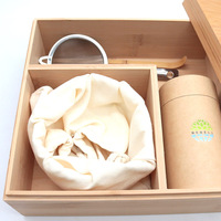 Kit cadeau Matcha écologique Newell, emballage OEM, coffret cadeau en bois pour le thé Matcha