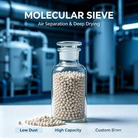 Perles déshydratantes industrielles au zéolite 4A pour l'élimination de l'air, du liquide, du méthanol et de l'ammoniac