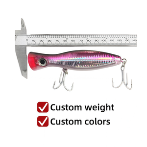 OEM/ODM Leurres Popper en ABS imprimés, prix d'usine, vente en gros économique pour la pêche en rivière, lac et ruisseau - Product Image 6