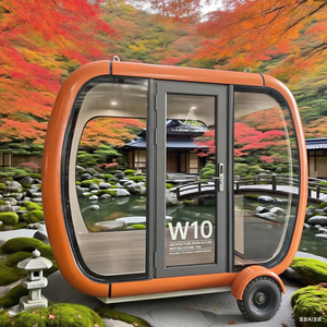 W10 <span class=keywords><strong>Future</strong></span> Mobile Pod 20 ㎡ Espacio de vida inteligente con ventanas panorámicas Ideal para acampar al aire libre y Glamping Resorts - Product Image 5