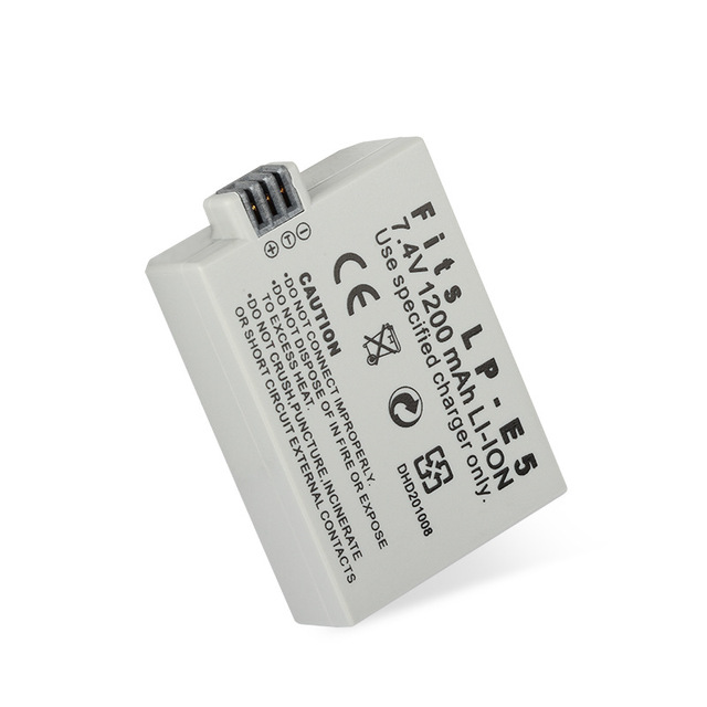 For EOS Rebel T3i/T2i/T4i/T5i/600D/550D/650D/700D Kiss X5/X4/X6/X7 LP-E8 1500mAh Rechargeable Camera Battery in Stock