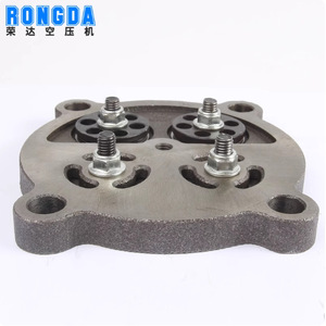 Conjunto de Placa de Válvulas para Compresor de Aire Rongda JC80 90 100 120 4 7.5KW, Grupo de Válvulas de Hierro Fundido, Piezas Industriales - Product Image 3