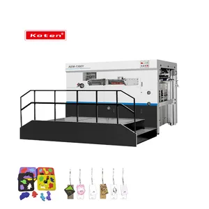 AEM-1300Y China Factory Semi-Automatic Die Cutting Machine Price With Stripping