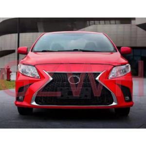 อุปกรณ์ตกแต่งรถยนต์อัพเกรดกระจังหน้ากระจังหน้า bodykit ใช้สําหรับโตโยต้าโคโรลลา 2006-2013 อัพเกรดเป็นสไตล์ Lx - Product Image 3