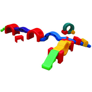 Ensemble de parcours d'obstacles pour enfants : échelle d'agilité, poutre d'équilibre, jouets sensoriels pour l'école et la maison, fabrication OEM - Product Image 1