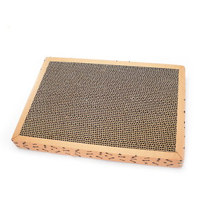 Hot Selling Cheap Custom Cardboard Cat Scratcher Board Cat Accessories Toys Cat Wall Scratcher