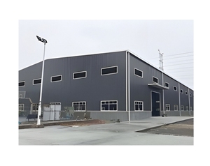 Entrepôt en acier avec grande portée pour la construction industrielle d'atelier de structure en acier grand mètre carré - Product Image 1