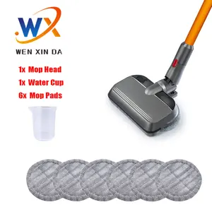 For Dysons vacuum cleaner V7V8V10V11 electric mop head dry and wet cleaning suction and drag integrated machine with LED light