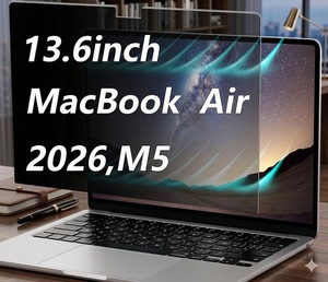 Magnetic Privacy <b>Screen</b> Protector For MacBook Air 2026 13.6 Inch M5 Removable Laptop Anti-SPY Soft PET - Product Image 1