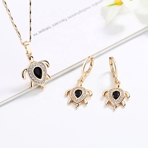 สร้อยคอทองคำ 18K ลายเต่าน่ารักสำหรับงานแต่งงาน ขายส่งสำหรับแบรนด์ดัง - Product Image 2