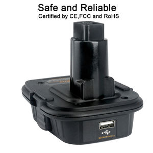 Adattatore convertitore batteria DM18D per Dewalts Milwau <span class=keywords><strong>Kees</strong></span> 18v adattatore batteria al litio convertito in convertitore di caricabatteria agli ioni di litio - Product Image 2