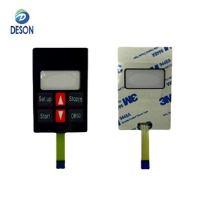 Deson pellicola in PVC Touch Key pannello acrilico pannello di controllo PC stampa dello schermo adesivo elettronico scala grafica sovrapposizione - Product Image 2