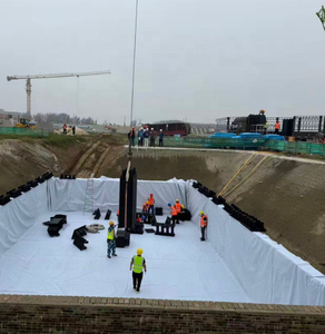 Réservoir modulaire pour l'infiltration et le stockage des eaux souterraines des zones de stationnement des églises-cathédrales, enveloppé de géotextile non tissé, à vendre - Product Image 3