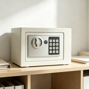 Mini Safe <b>Box</b> Electronic Digital <b>Lock</b> Yellow Cube Shape for Home Office Jewelry Cash Storage - Product Image 4