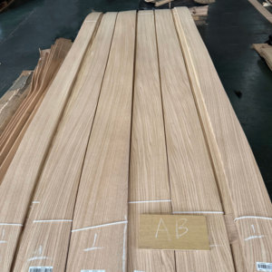 Chapa <span class=keywords><strong>de</strong></span> <span class=keywords><strong>Madera</strong></span> <span class=keywords><strong>de</strong></span> Roble Natural al por Mayor, 0.4mm, Grano Cuarto, Ecológica, para Muebles <span class=keywords><strong>de</strong></span> Exterior - Product Image 3