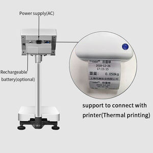 호초이스 디지털 다이얼 산업용 저울 TCS 시리즈 전자 플랫폼 저울 300kg 교정 - Product Image 5