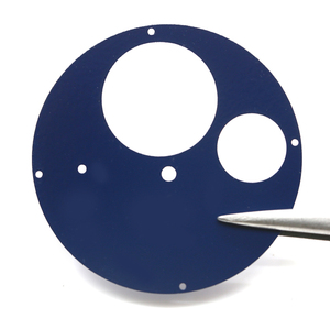<span class=keywords><strong>Pietra</strong></span> preziosa in vetro di avventurina e <span class=keywords><strong>goldstone</strong></span> blu scuro da 26 mm - Product Image 4