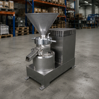 Industriële roestvrijstalen pindakaasmachine voor kleine bedrijven, hoge capaciteit, commerciële apparatuur voor het roosteren van pinda's
