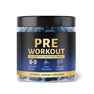 Gomitas Pre-Entrenamiento con Beta Alanina, Suplemento Energético para el Desarrollo Muscular y Cuidado de la Piel, Marca Privada OEM Original - Product Image 1