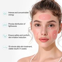 Masque facial LED en silicone UBilli QZ027 - Sept couleurs, lumière rouge, portable, pour usage domestique et commercial, soin quotidien de la peau