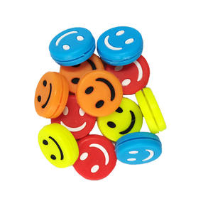 Atacado Custom Silicone Borracha Tennis <span class=keywords><strong>String</strong></span> Vibração Amortecedores & Shock Absorber com Padrão Em Relevo Universal Fit - Product Image 4