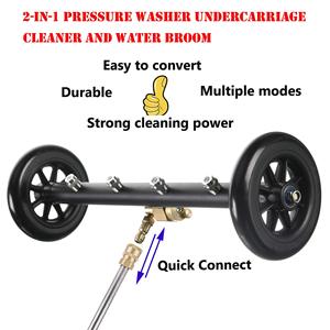 Nettoyeur de châssis haute pression Stm 16 pouces en acier inoxydable robuste pour lavage de voitures et désinfection des routes - Product Image 4