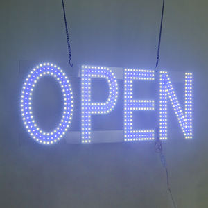 Hight Bright Thin Light PCB RGB Flasher Large LED Open Signs Pantalla de publicidad LED Vap Hookah Shop Tablero de letras LED - Product Image 6