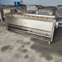 Automatische aardappel schilmachine, aardappelschiller, cassave schiller, fruit- en groentewasapparatuur