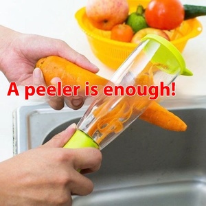 بيع بالجملة مقشرة متعددة الوظائف جديدة مع خضروات يدوية والبلاستيك - Product Image 2