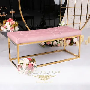 Romantisches rosa heißes Empfehl modernes Sofamöbel aus Samt