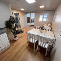 Maison préfabriquée extensible en conteneur de 40 pieds sur 20 pieds, villa, maison mobile préfabriquée portable, 2, 3, 4 chambres avec salle de bain