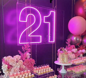 Enseigne néon personnalisée Abyss kaws, design populaire, pour décoration de fête d'anniversaire et de mariage - Product Image 2