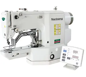 Máquina de costura eletrônica nb430d, carro direto, lockstitch, máquina de costura