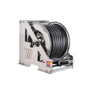 MECLUBE - 073-2608-630 Enrouleur de tuyau automatique en acier inoxydable aisi 304 série hdx-560 pour diesel ø 1 ''-25x35 - Product Image 1