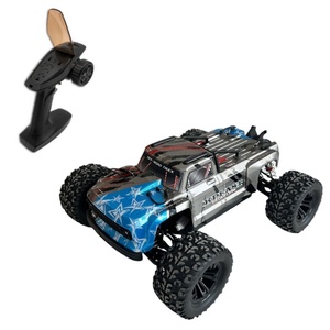 Voiture RC Big Basher SJY-M606 1/12 4WD Brushless Haute Vitesse Tout-Terrain Monster Truck 60KM/H Hyper Go avec Amortisseur à Pression d'Huile Métallique - Product Image 1