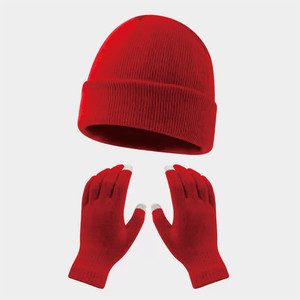 Paquete Combinado de Gorros y Guantes de <span class=keywords><strong>Invierno</strong></span>, Paquete al por Mayor para Hombres y Mujeres, Regalo Cálido y Acogedor - Product Image 5
