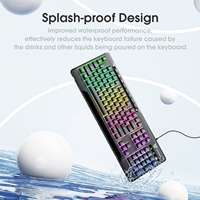 Clavier de jeu filaire USB LED personnalisé pour ordinateur ONIKUMA G32 pour ordinateur de bureau
