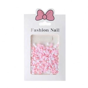 12 boîtes de bijoux pour ongles pour la Saint-Valentin, fleurs, paillettes blanches et rouges mélangées - Product Image 1