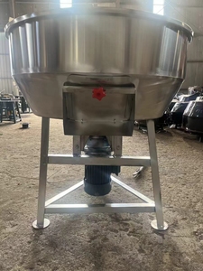 Vertical Feed <strong>Mixer</strong> Farm Stainless Steel Iron Multi-Function <strong>Mixer</strong> for Small Particle Powder Seed Coating Mixing - Product Image 5