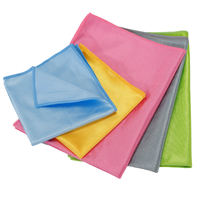 Chiffon de nettoyage intérieur de voiture en microfibre tricotée douce, super absorbante, écologique, 40x40cm, double face, chiffon de détail court