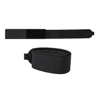 Sangle de fixation de ski extérieure avec boucle auto-agrippante, en tissu de plongée SBR épaissi, coussinet de protection, sangle de fixation de ski réglable, double fixation de ski
